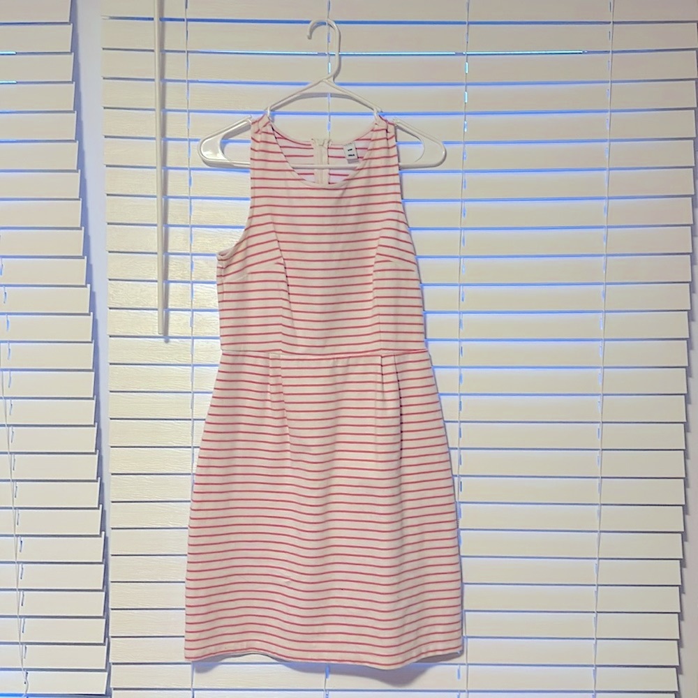 Old Navy Women’s Size S Striped Dress (PINK & WHITE)